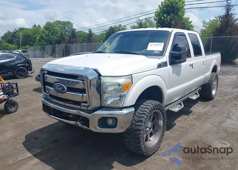 2011 Ford F250 Lariat из США, поврежденный, VIN 1FT7W2BT8BEB72296